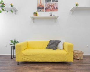 Мебель в желтых тонах – вызов стандартным решениям в Горнозаводске - gornozavodsk.magazinmebel.ru | фото
