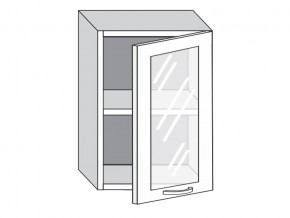 1.50.3 Шкаф настенный (h=720) на 500мм с 1-ой стекл. дверцей в Горнозаводске - gornozavodsk.magazinmebel.ru | фото