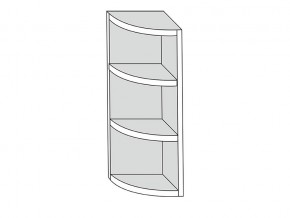 19.30.0р Полка угловая (h=913) радиусная  ЛДСП УНИ в Горнозаводске - gornozavodsk.magazinmebel.ru | фото
