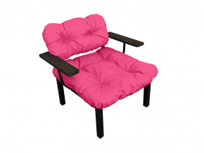 Кресло Дачное розовая подушка в Горнозаводске - gornozavodsk.magazinmebel.ru | фото