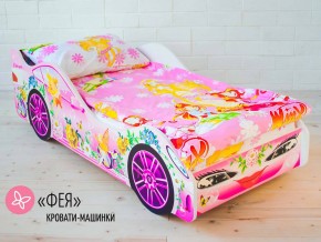 Кровать детская машина Фея в Горнозаводске - gornozavodsk.magazinmebel.ru | фото