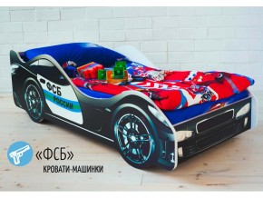 Кровать детская машина ФСБ в Горнозаводске - gornozavodsk.magazinmebel.ru | фото